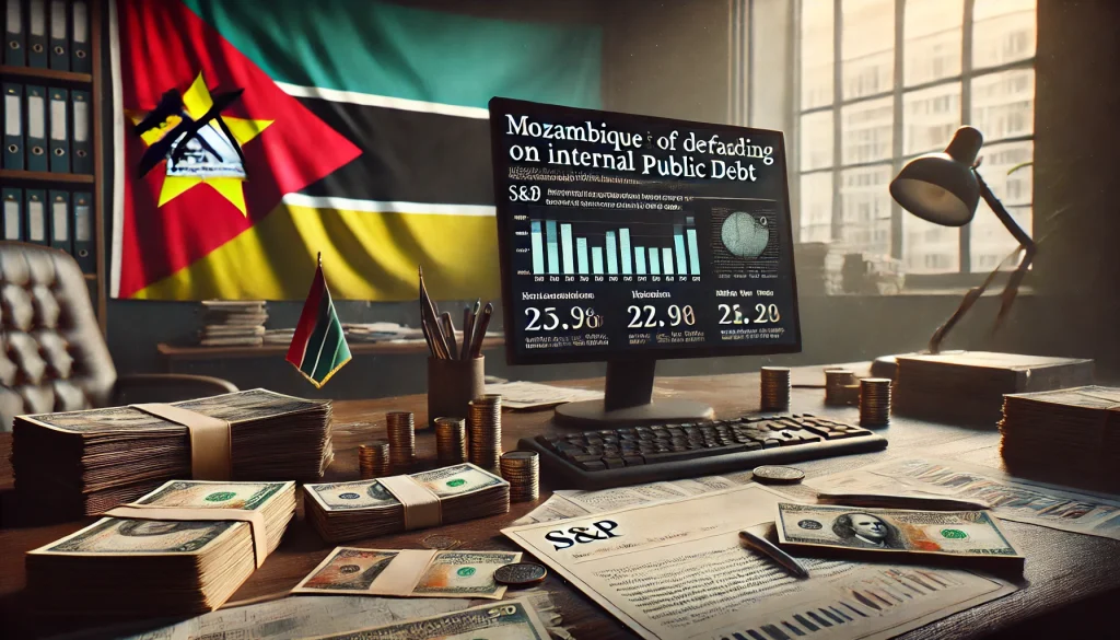 S&P alerta que Moçambique pode falhar pagamento da dívida pública interna