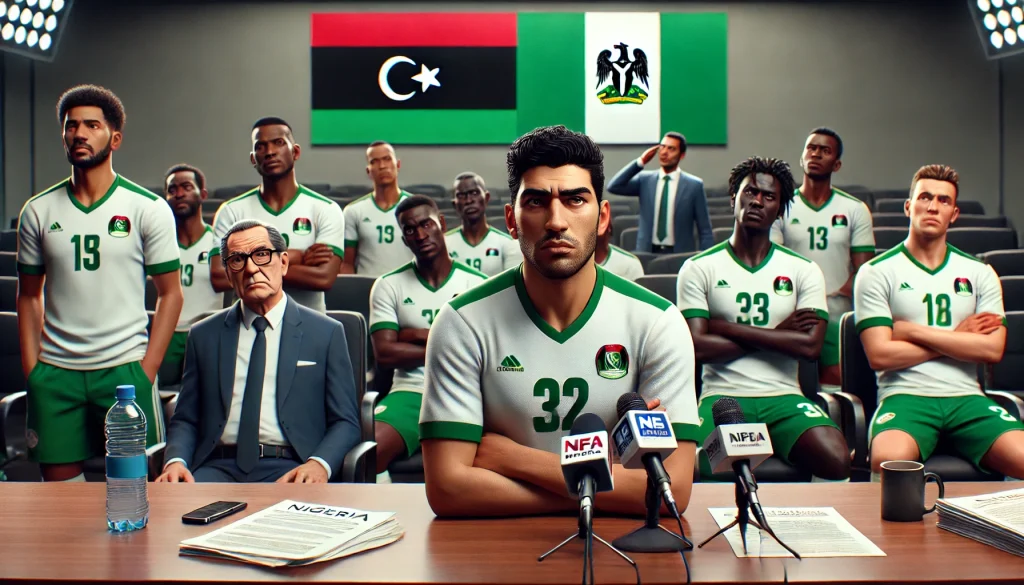Líbia perde jogo com Nigéria na secretaria